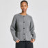 GAI+LISVA Augusta cardigan i Grafitti Grey Melangé