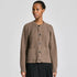 GAI+LISVA Augusta cardigan i brun Mole Melangé