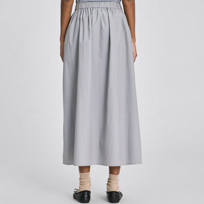 Detaljebillede af Alice Skirt i 100% økologisk bomuldspoplin.