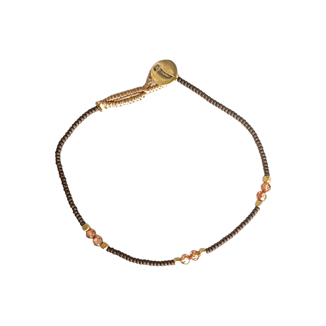 Lulu Bold Perlearmbånd - Bronze (GM06)