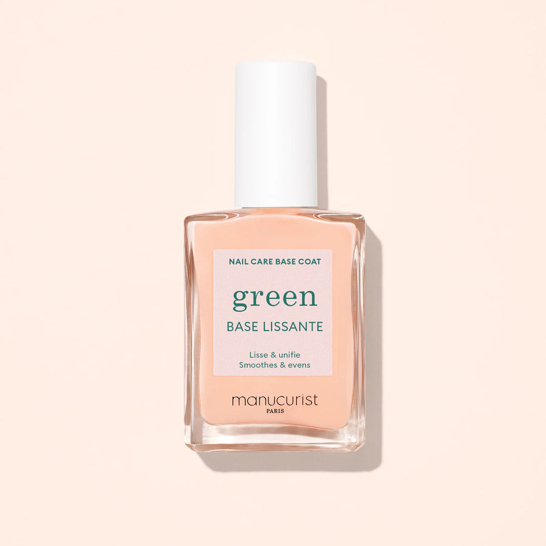 En vegansk base coat der udglatter og forstærker neglen