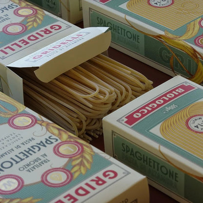 Italiensk økologisk spaghettone fra Gridelli