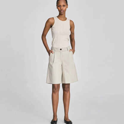 Gerda Shorts - Øko Bomuld - Ancient Grey