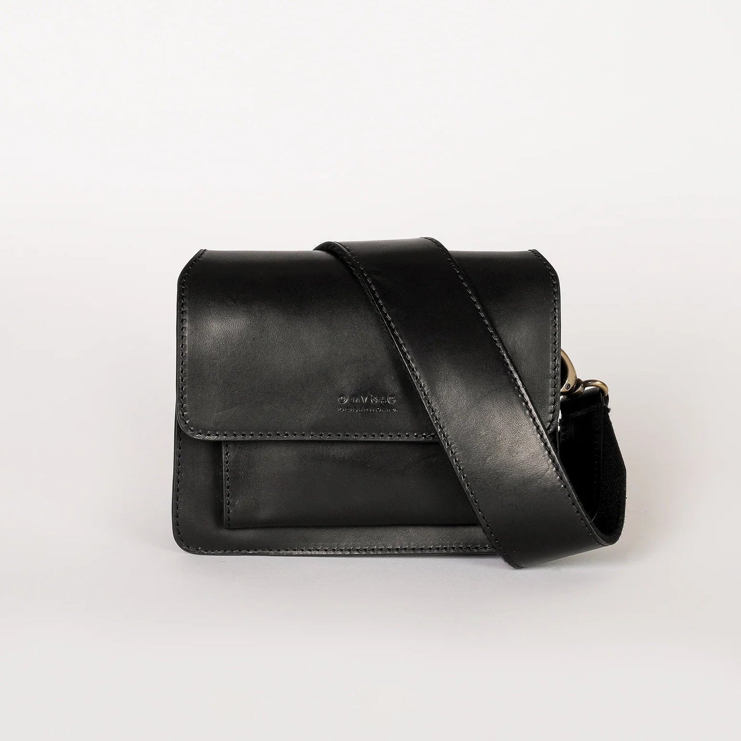 Harper Mini crossbody taske i sort kvalitetslæder