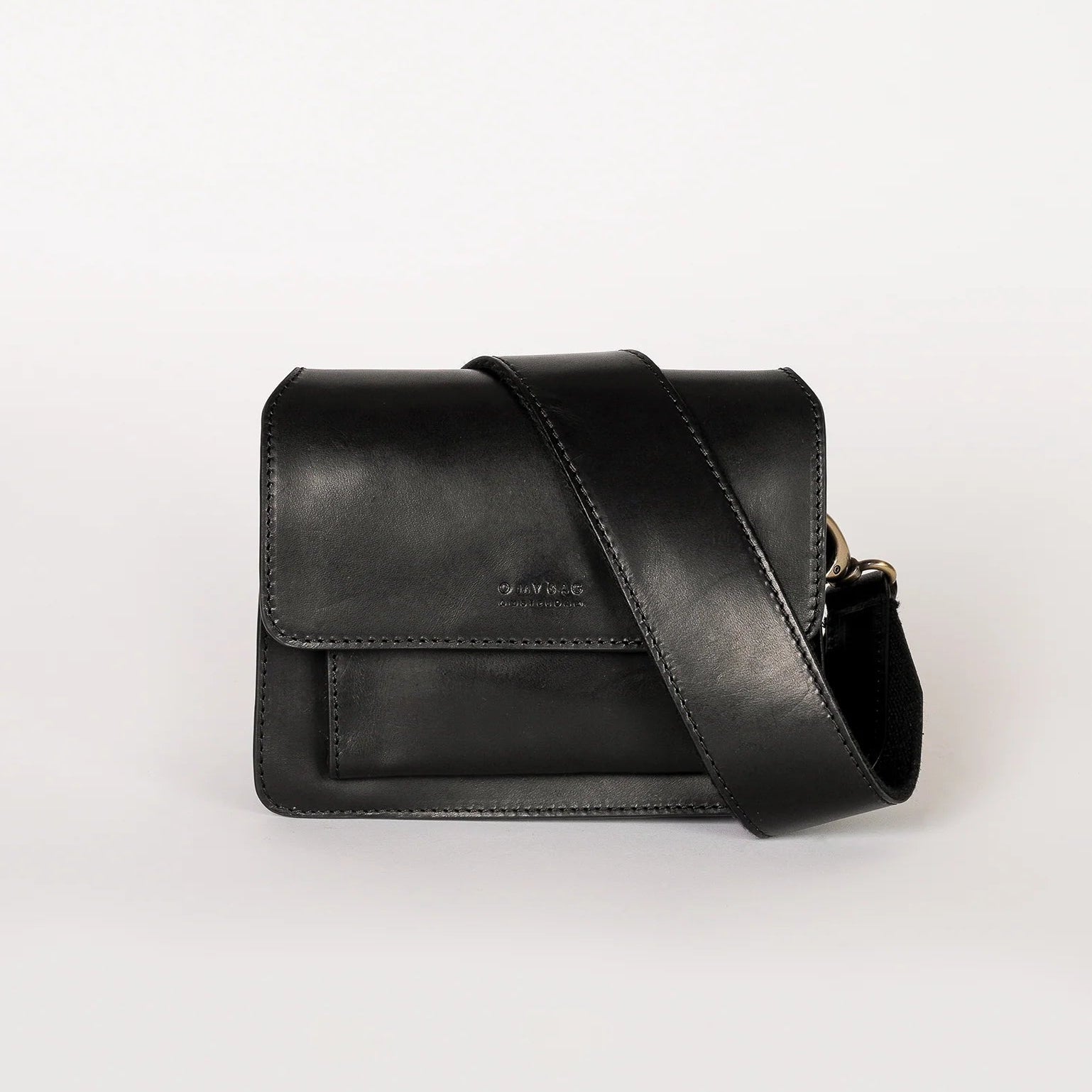 Harper Mini crossbody taske i sort kvalitetslæder