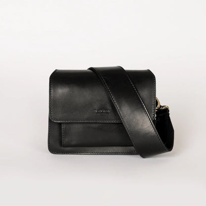 Harper Mini crossbody taske i sort kvalitetslæder