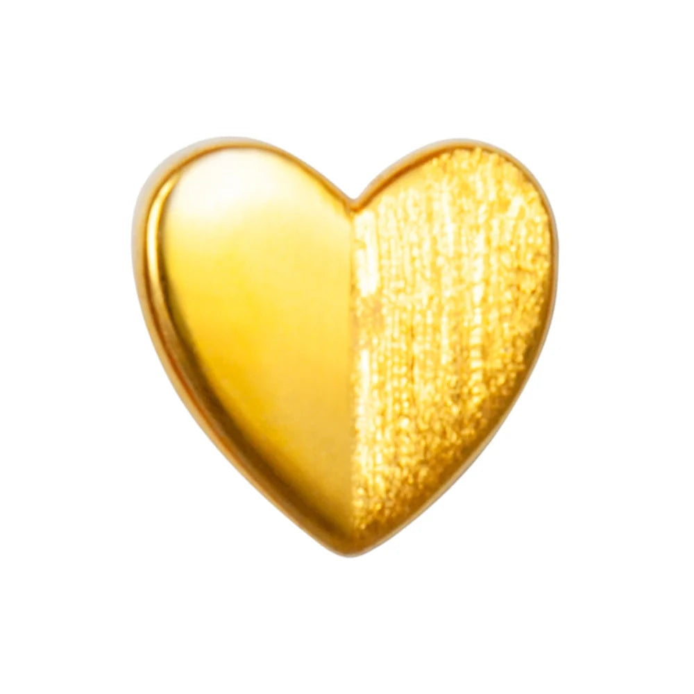 Ørering - Guld - Heart Wings