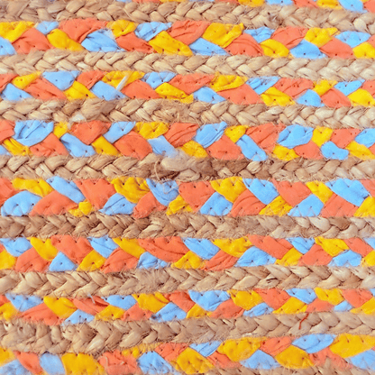 Fineste måtte fra danske JOU Quilt. Måtten er håndflettet og derfor unik.