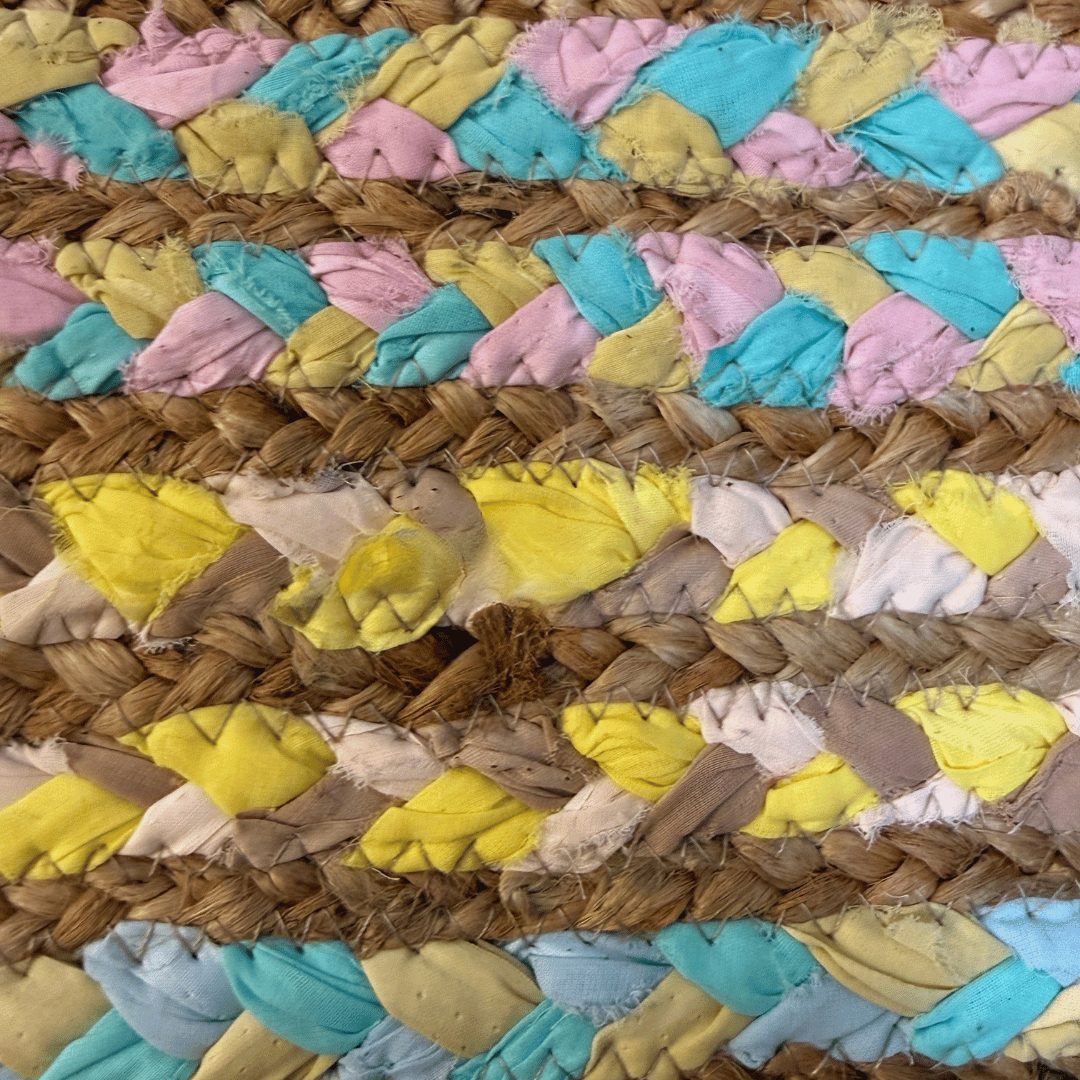 Detalje- Håndlavet måtte fra danske JOU Quilt - hver eneste er unik. 