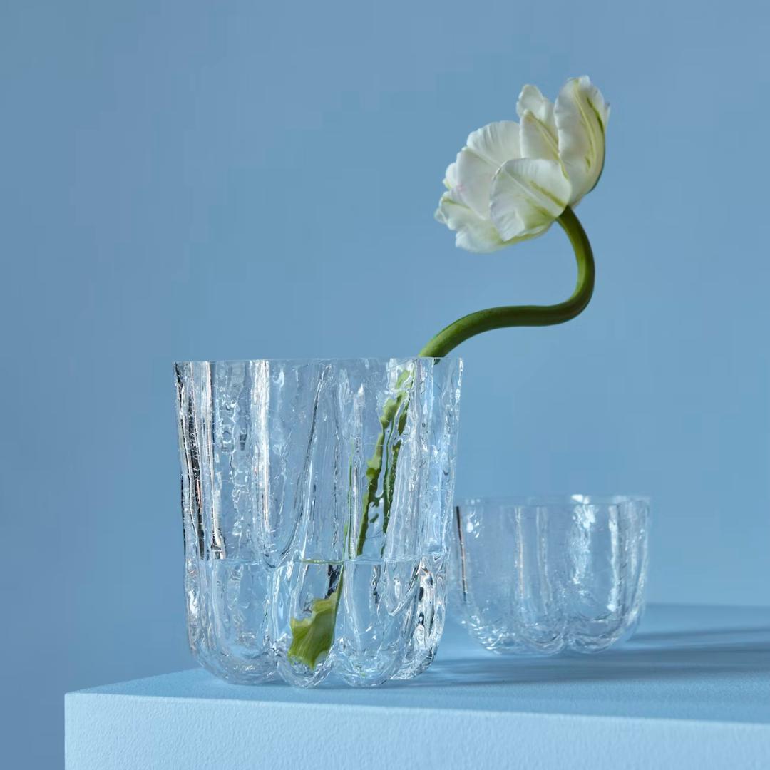 Crackle Lysestage - 57 mm - Clear