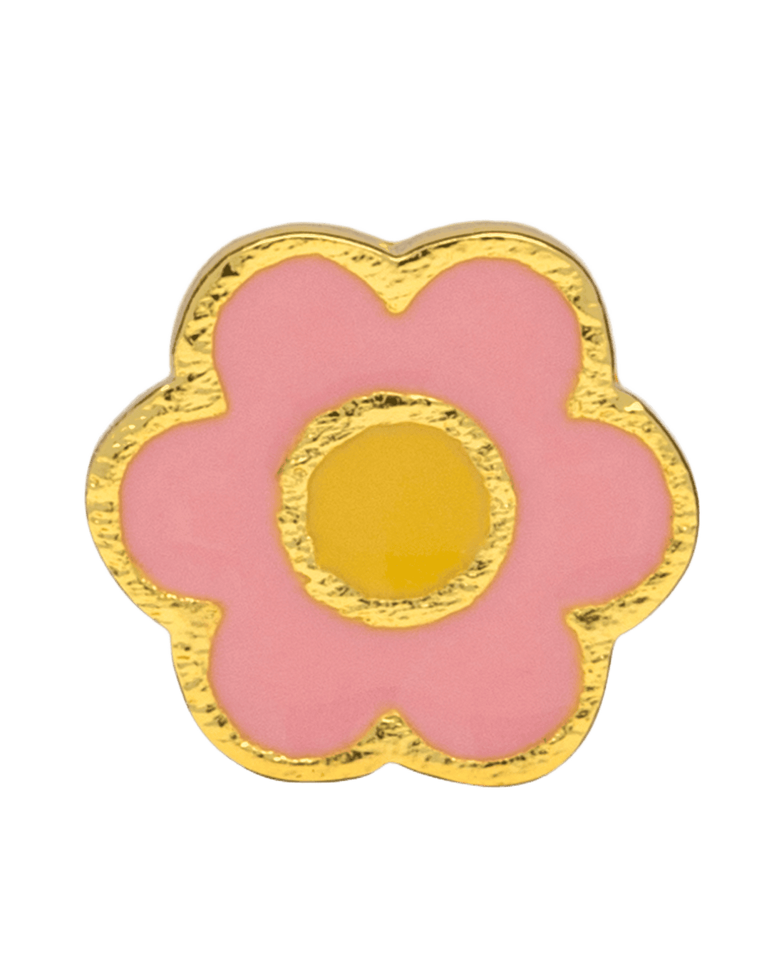 Ørestik/ørering fra LULU CPH i guld som er formet som en anemone
