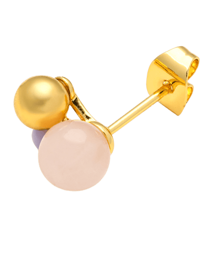 Ørering - Bouquet Rose Quartz