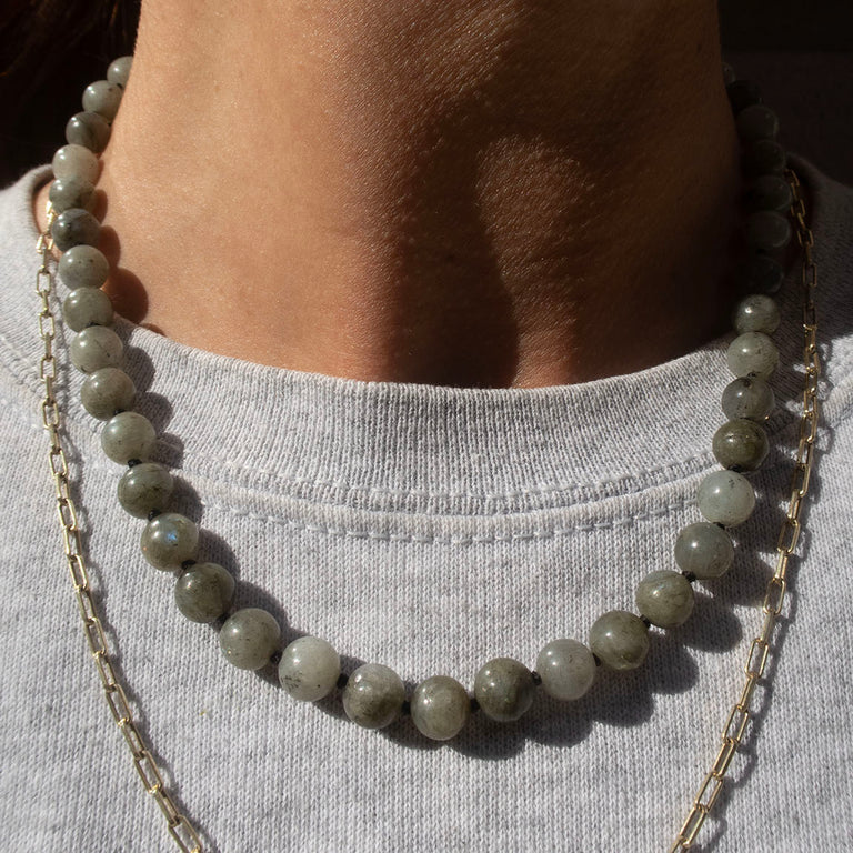 Aunties Halskæde - Labradorite