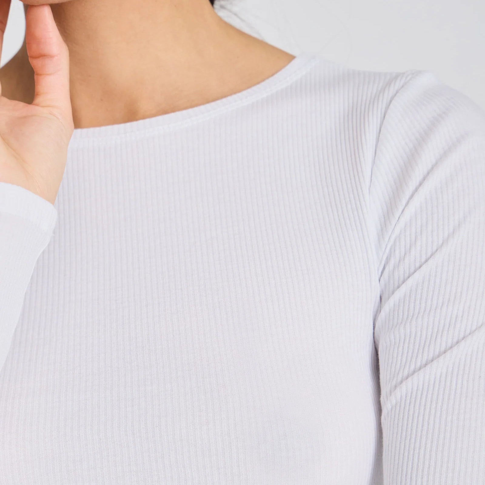 Lise - Øko Bomuld - White