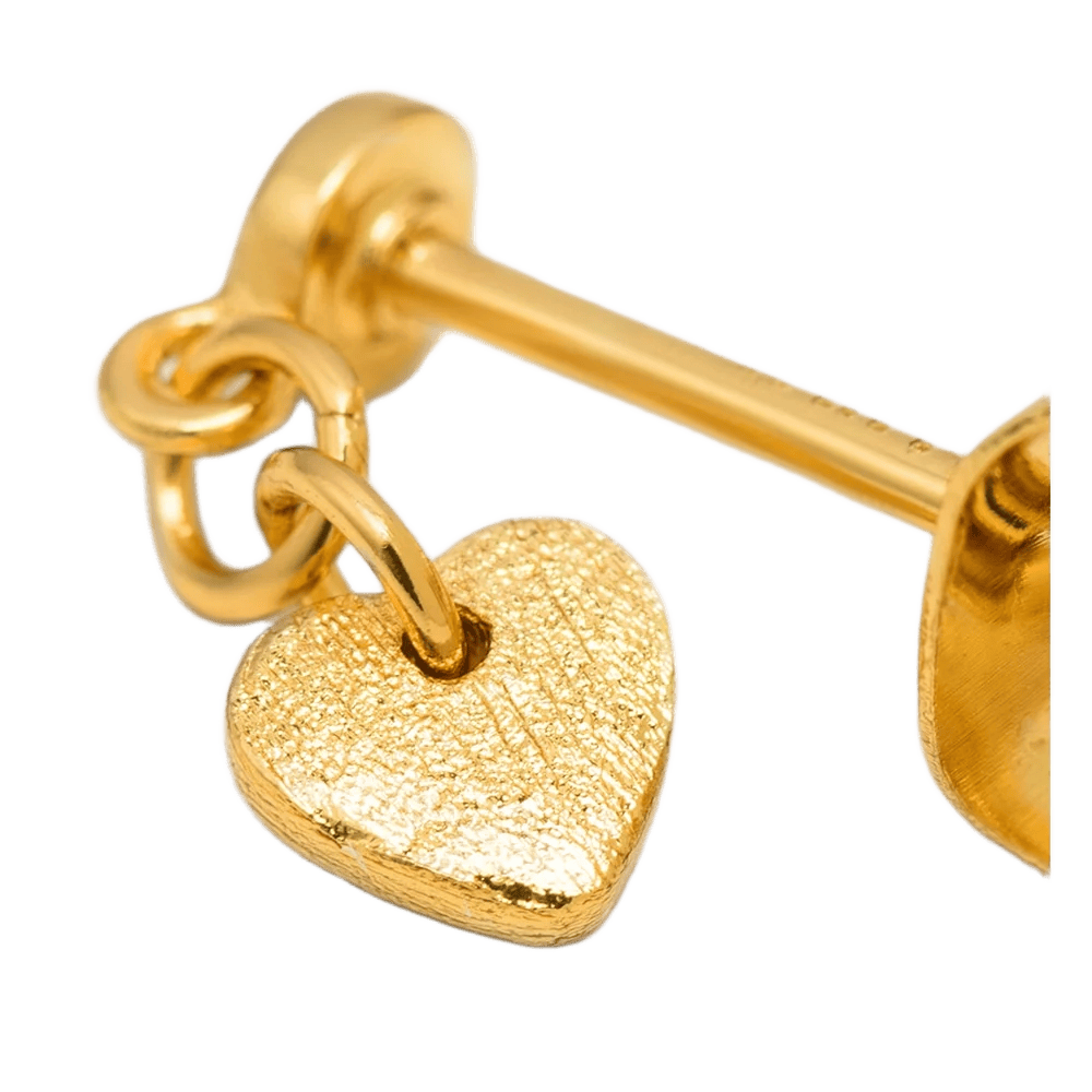 Love U Dangling Ørering - Guld