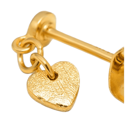 Love U Dangling Ørering - Guld