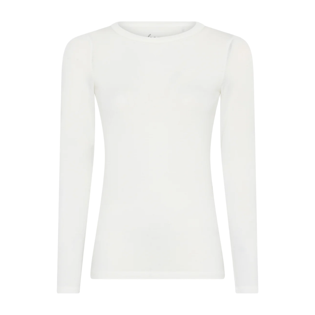 Lucca Bluse - Modal/Cashmere -Sugar Swizzle