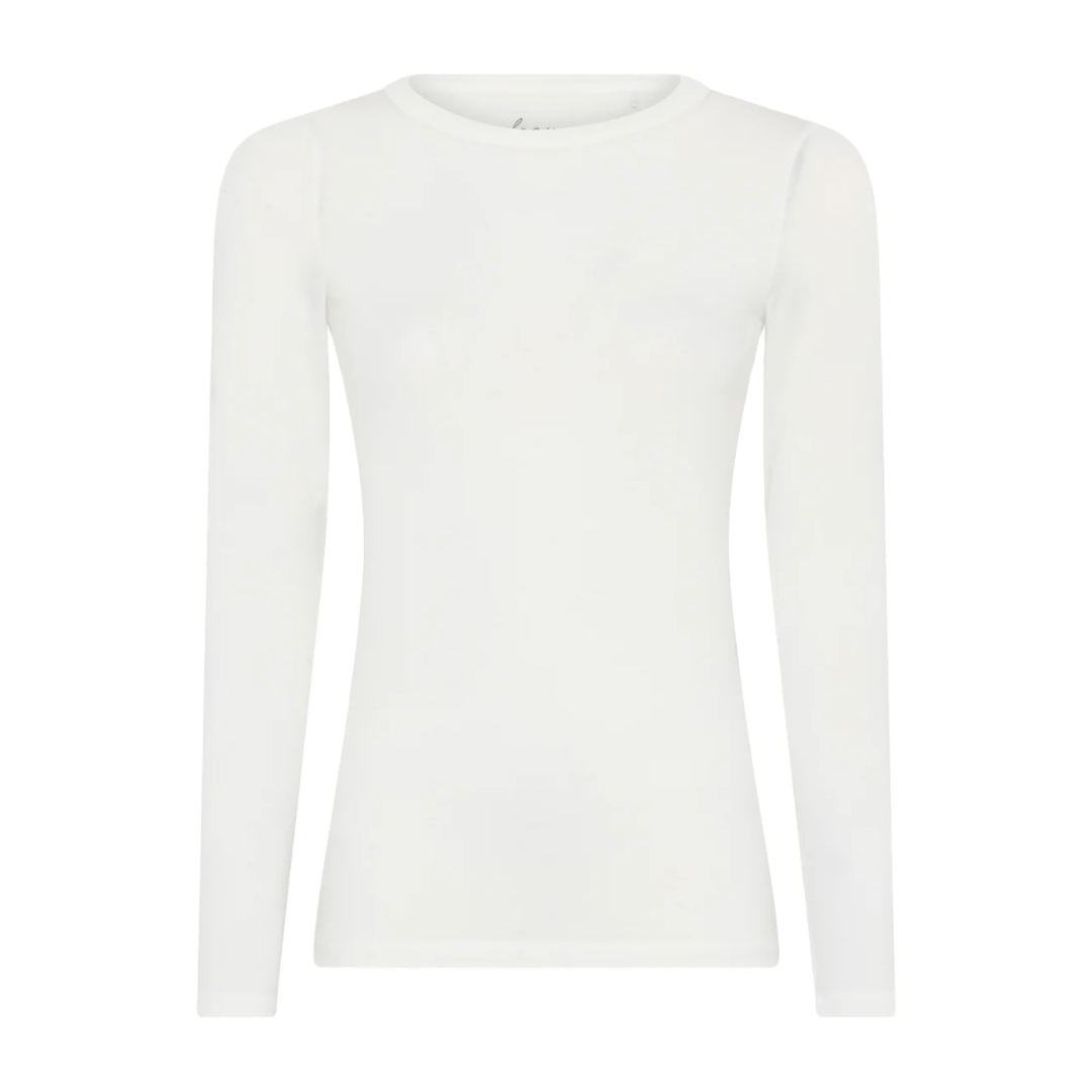 Lucca Bluse - Modal/Cashmere -Sugar Swizzle