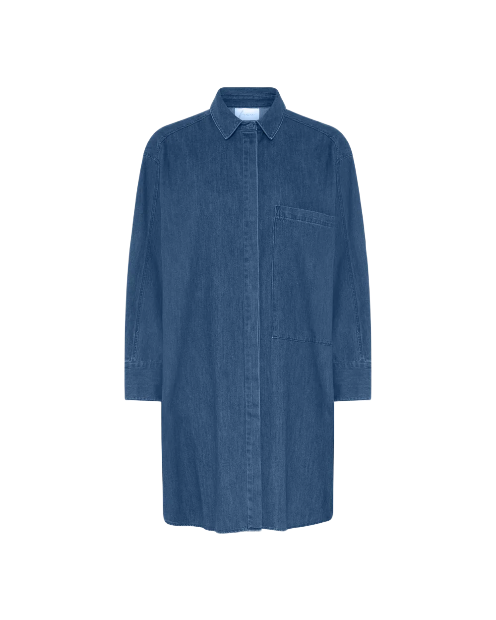 Lyon lang denim skjorte fra Frau
