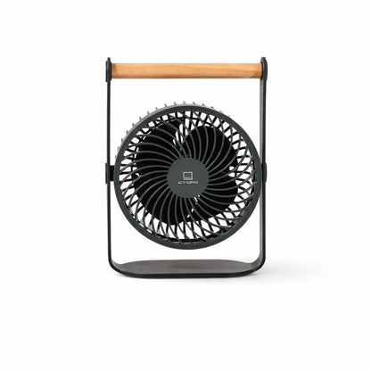 Lyra - Genopladelig Ventilator - Space Grey