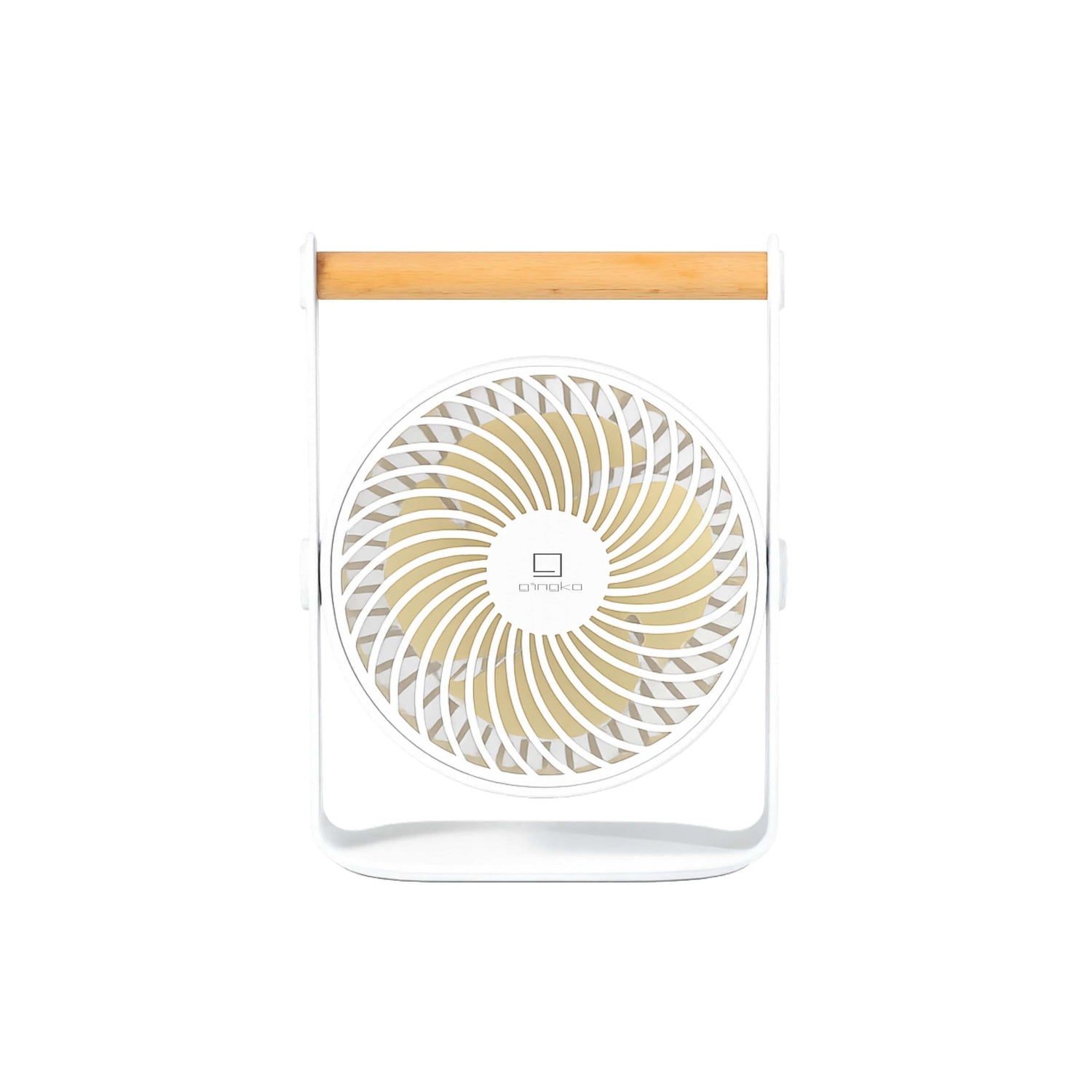 Lyra - Genopladelig Ventilator - White