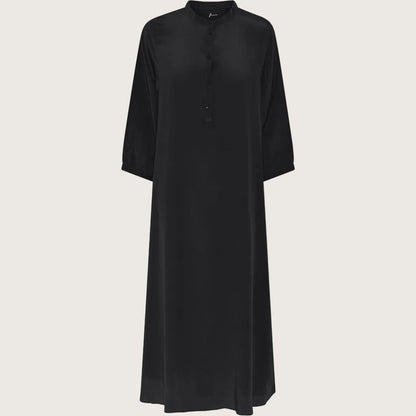 Madrid Kjole - Silke - Black