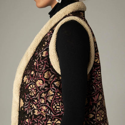 Juno Vest - Ruby Noir
