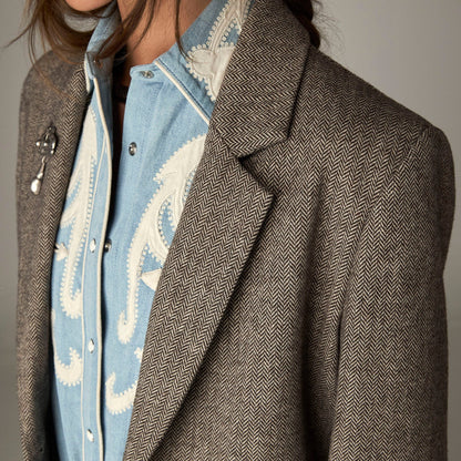Nico Blazer Jakke - Chocolate Chaud