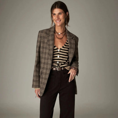 Camarón Blazer Jakke - London Plaid