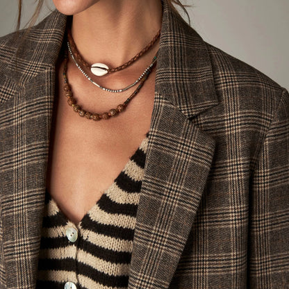 Camarón Blazer Jakke - London Plaid