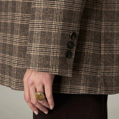 Camarón Blazer Jakke - London Plaid