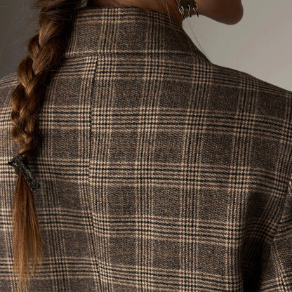 Camarón Blazer Jakke - London Plaid