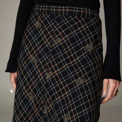 Nelly Nederdel - Noir Plaid