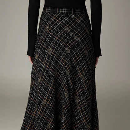 Nelly Nederdel - Noir Plaid