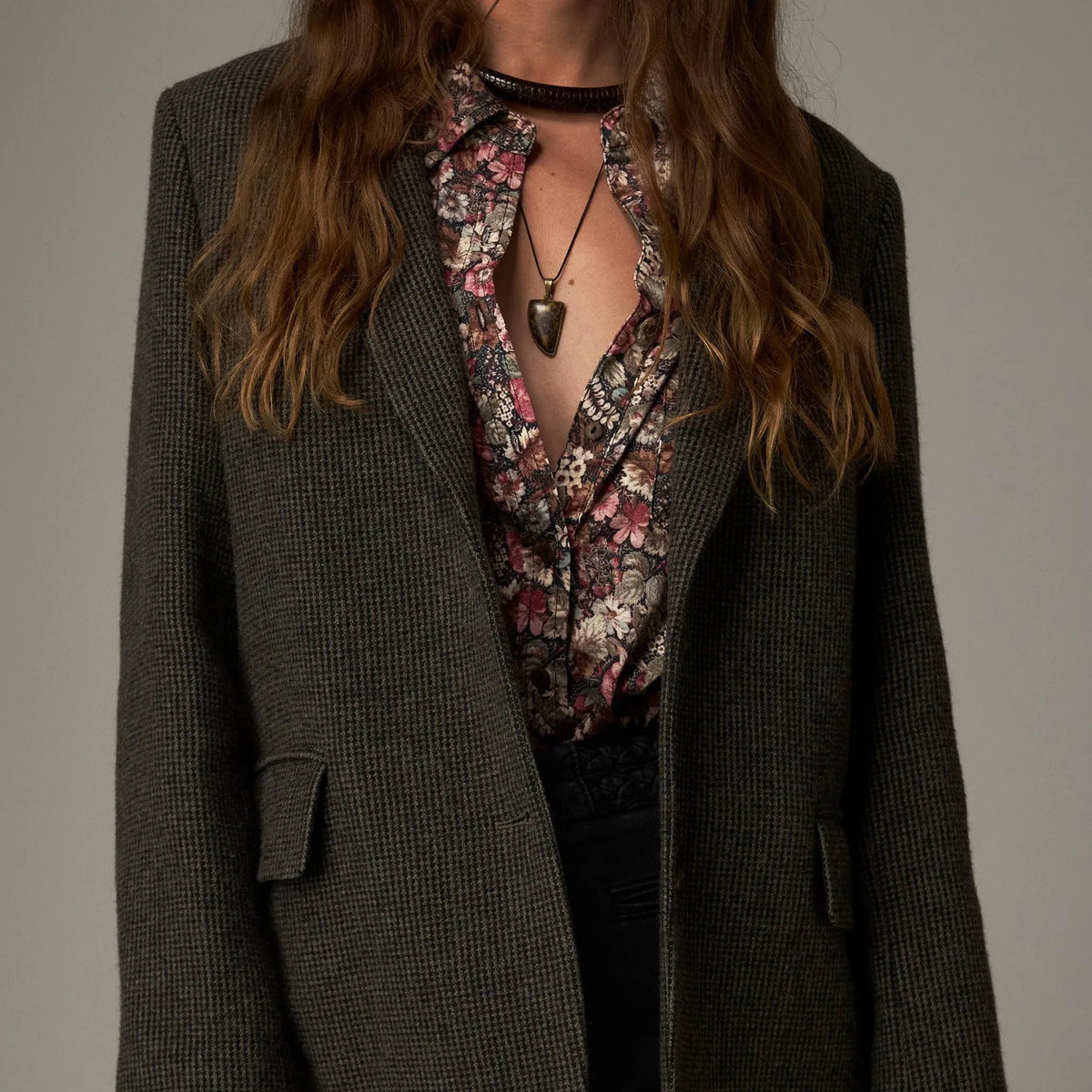Camarón Blazer Jakke - Mossy