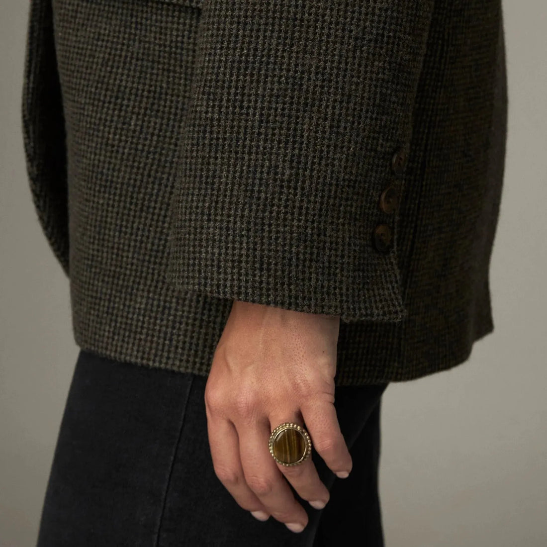 Camarón Blazer Jakke - Mossy
