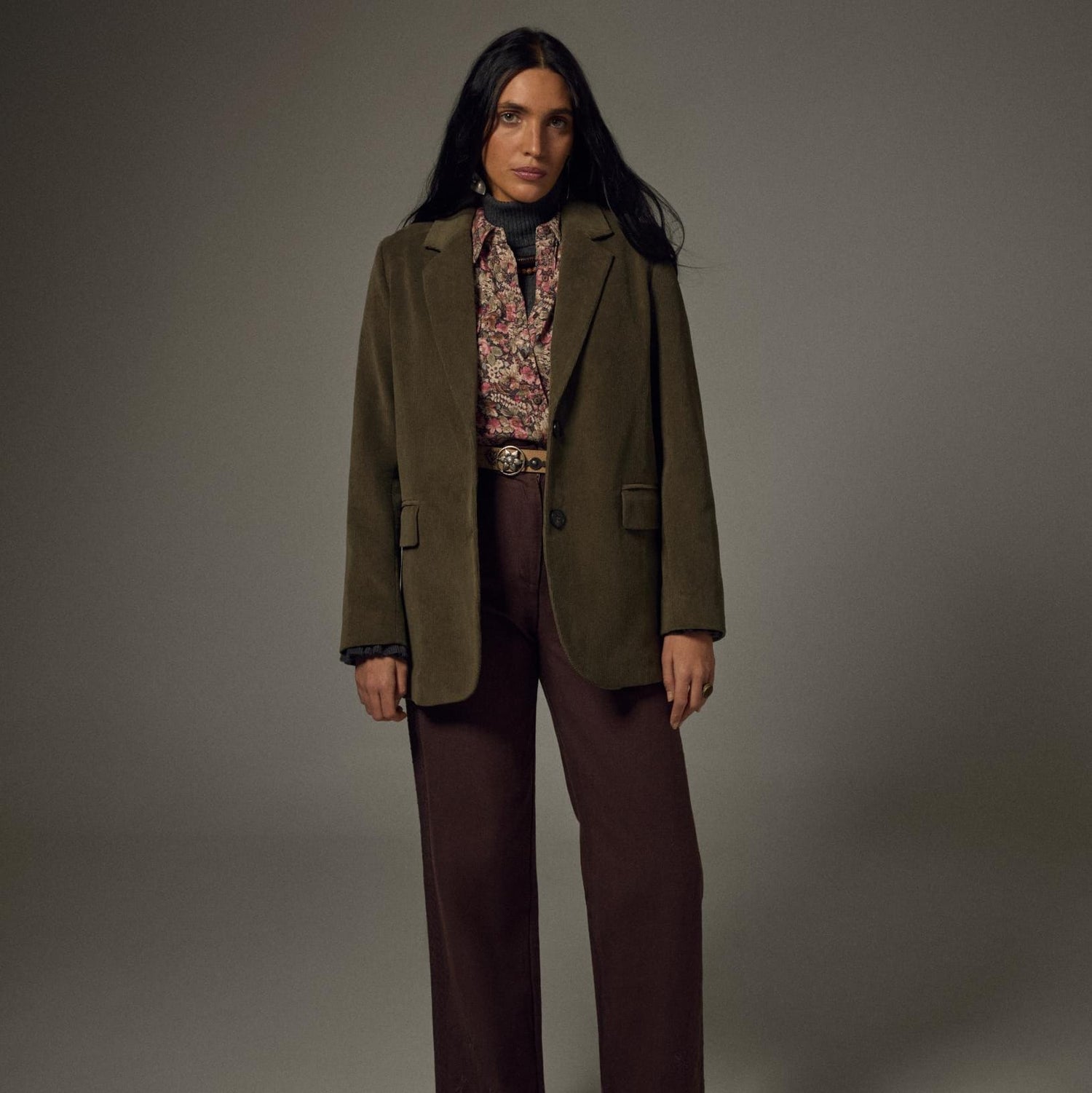Camarón Blazer Jakke - Mossy