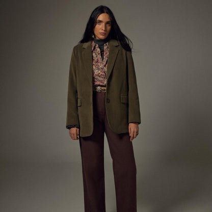 Camarón Blazer Jakke - Mossy