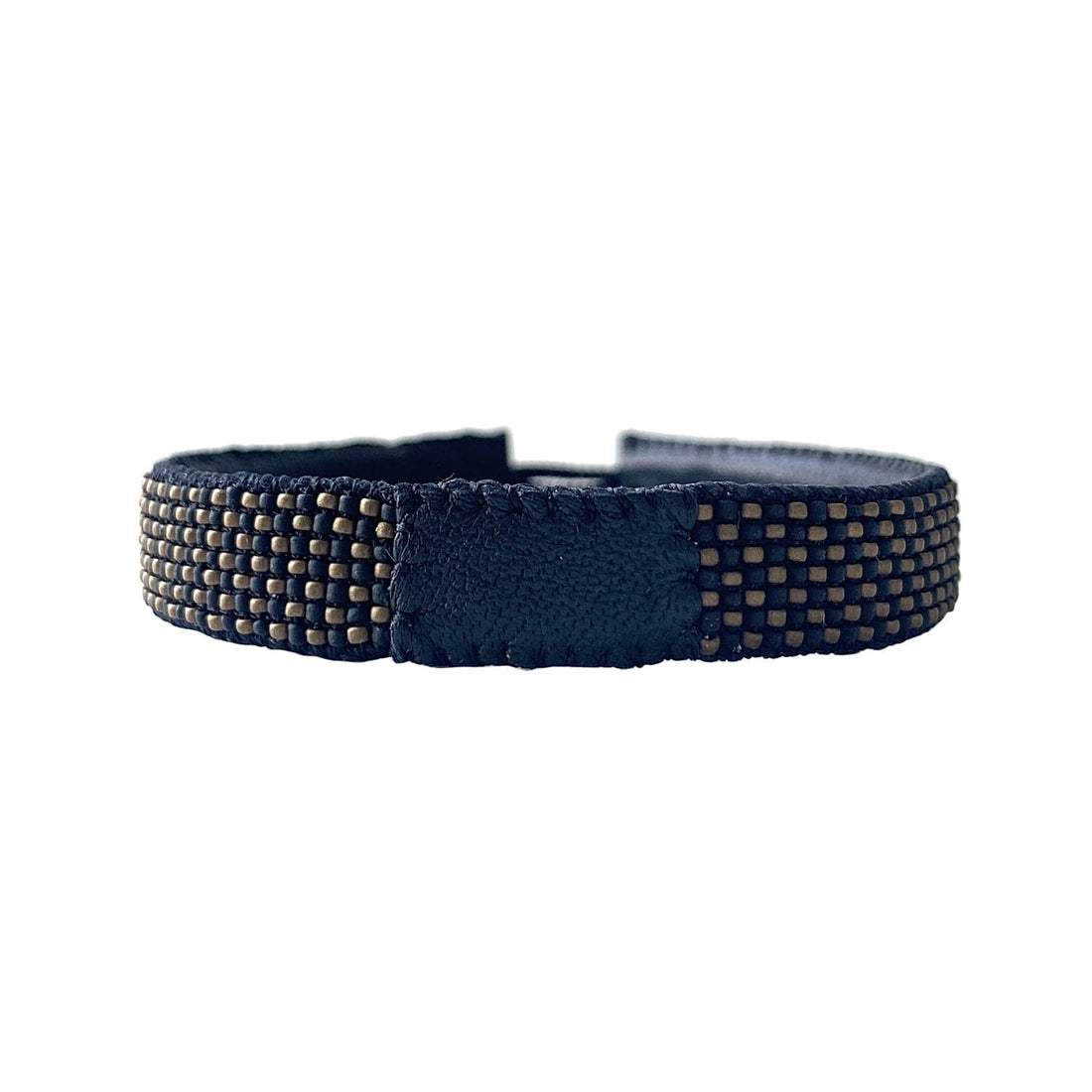 Men Mesh Perlearmbånd - Bronze/Grey (MB07)