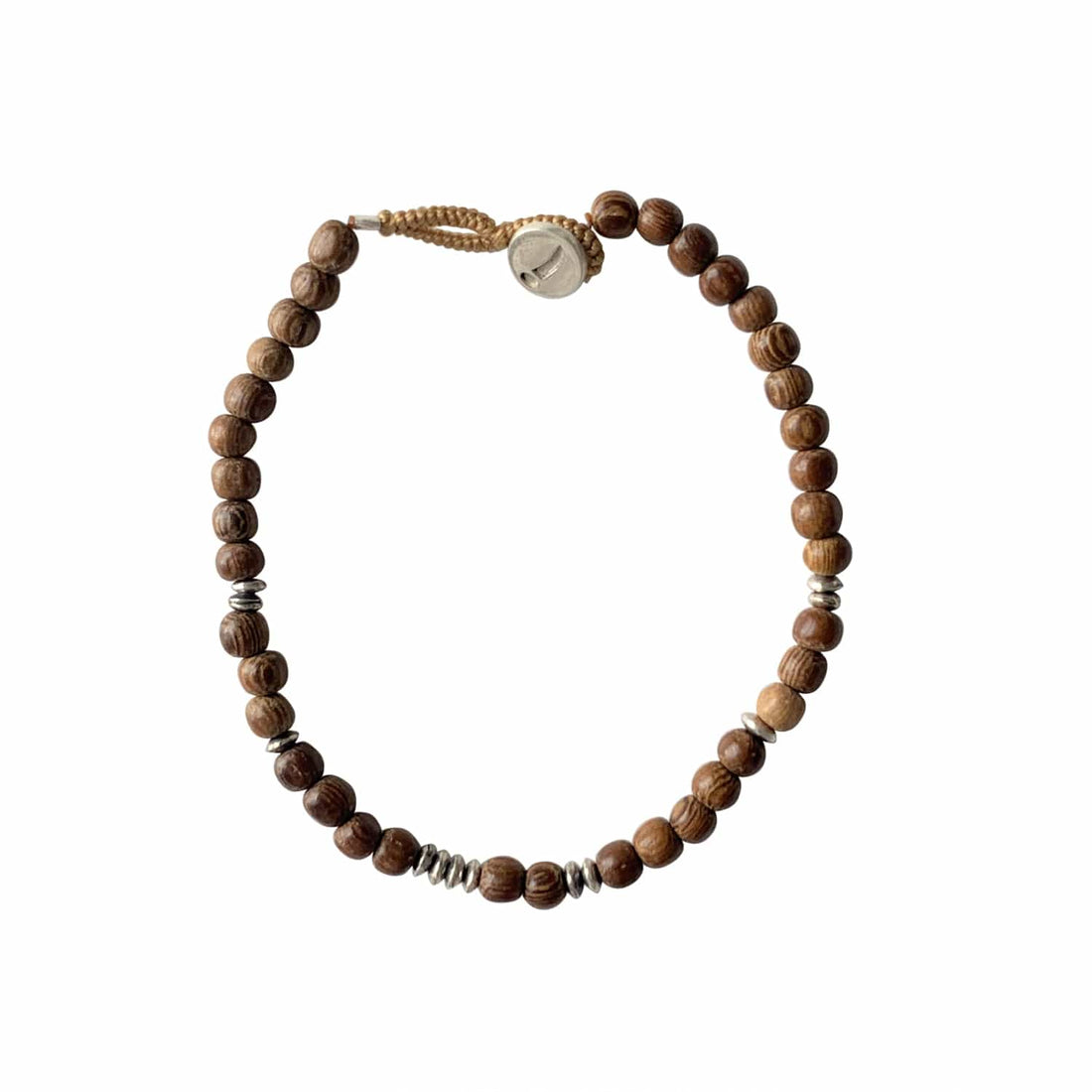 Men Lulu Perlearmbånd - Wood (MH02)