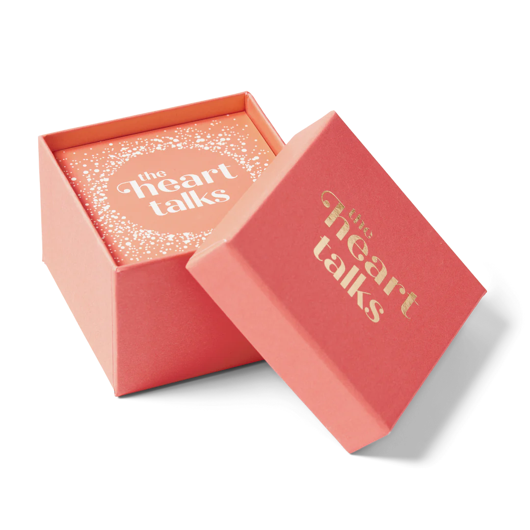 The Heart Talks er et samtalekort der gør det nemmere for dig at lære andre at kende