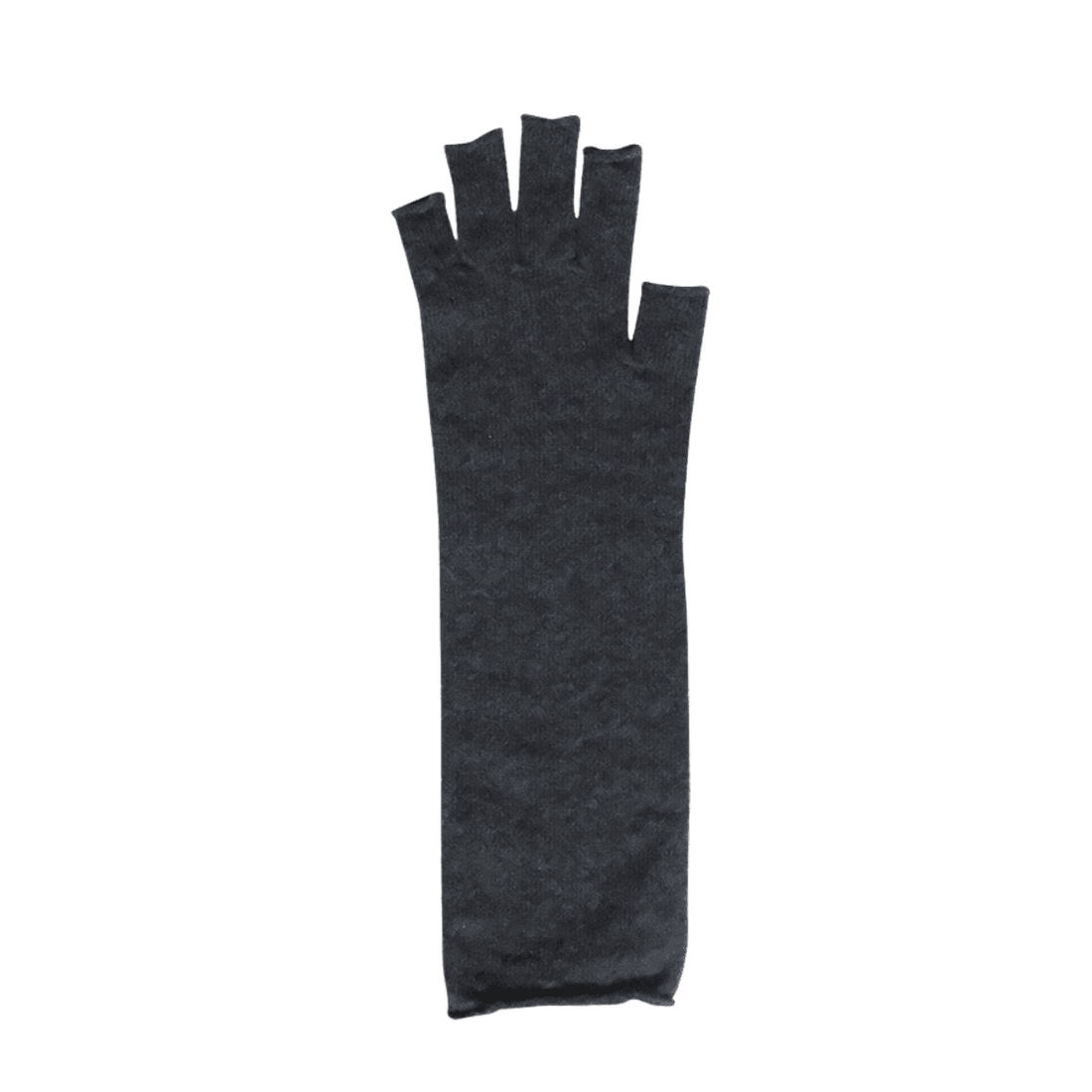 TENI Lange Fingervanter - Uld - Charcoal (NK0114)