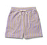 Lilla frotte shorts fra Bongusta med gul striber
