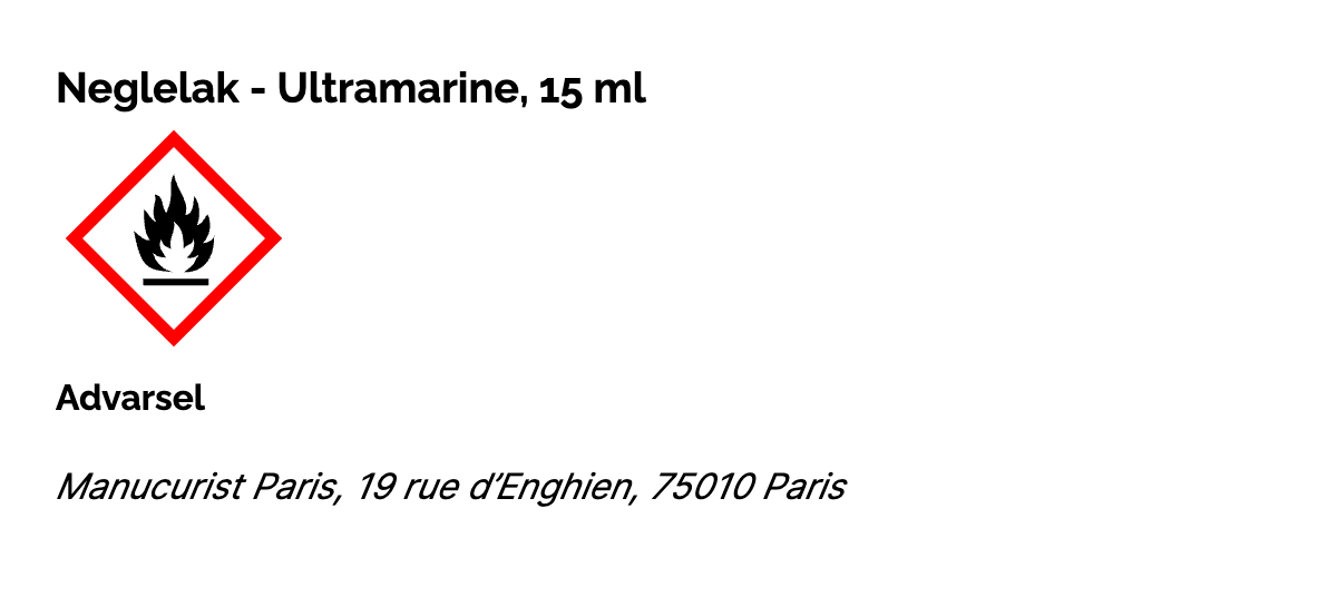 Neglelak  - Ultramarine