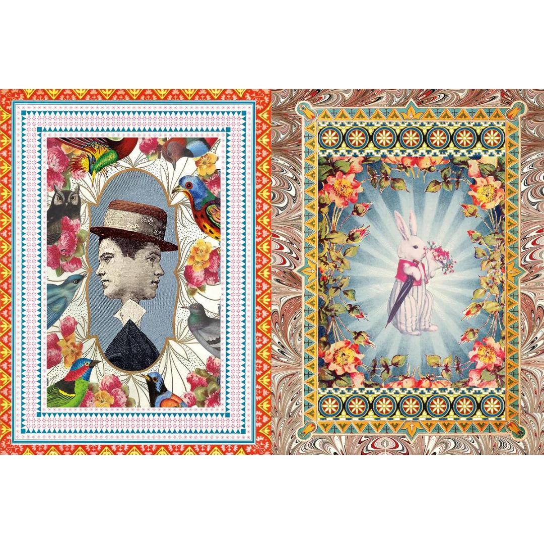 Antiquarian Sticker Book - Imaginarium