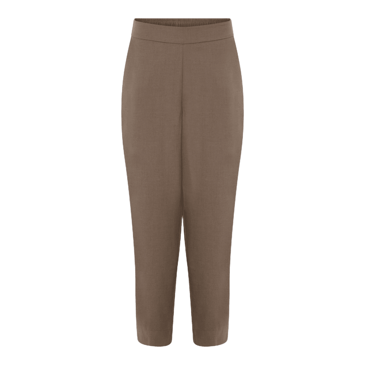 New Oslo bukser fra FRAU er med fast linning foran og elastik bagpå. Disse er i farven &