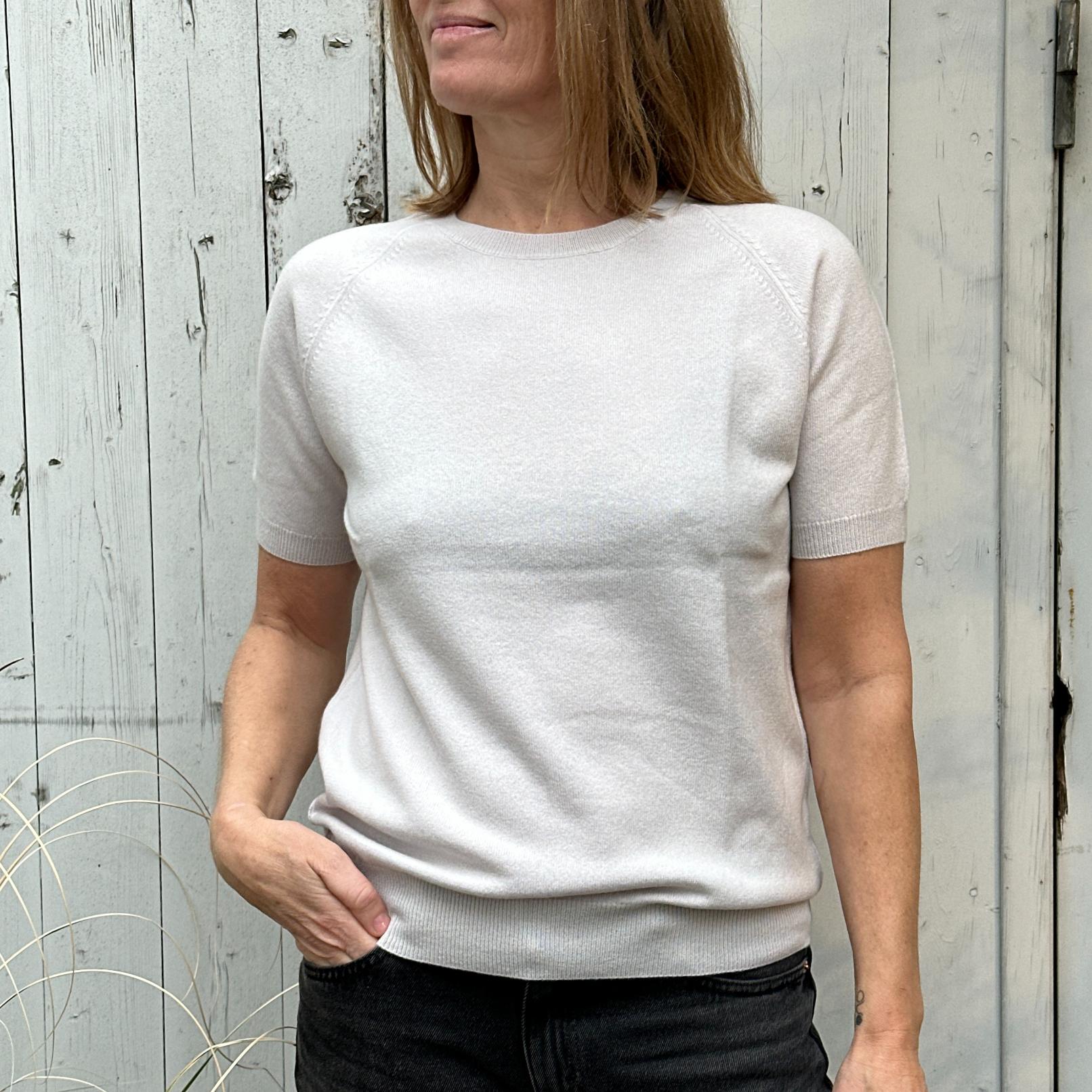 Raglan S/S Crew Neck - Ancient Stone