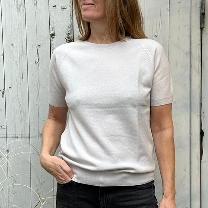 Raglan S/S Crew Neck - Ancient Stone
