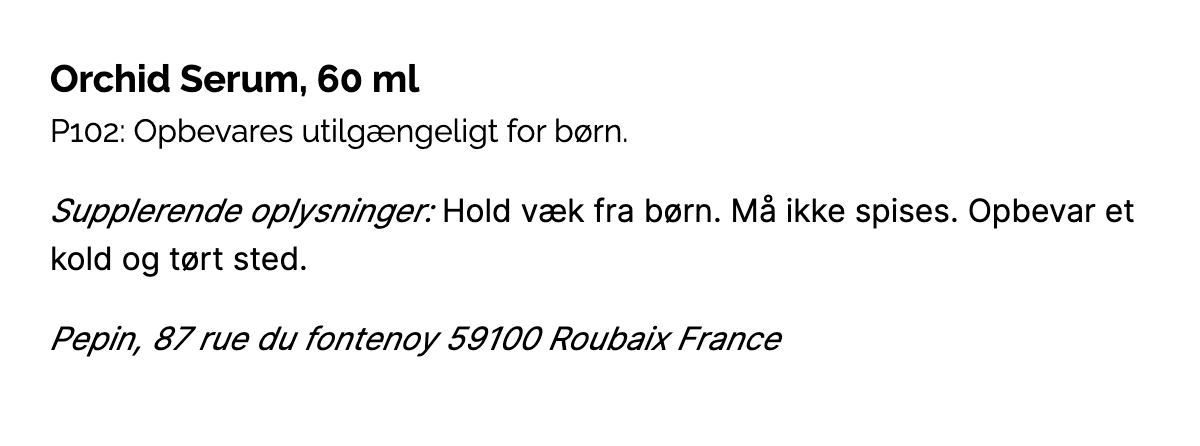 Orchid Serum, Naturlig Gødning Til Orkidéer - Orkidé Serum