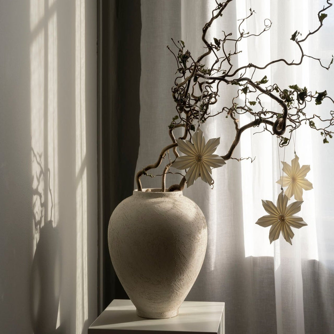 Aurora, Papirsornamenter, 3-pk. - White